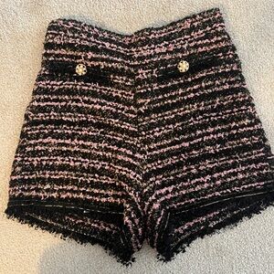 Zara Tweed Shorts
